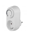 REV Adapter Plug with integr. LED-Dimmer,white EMD201 20270112 - nr 1