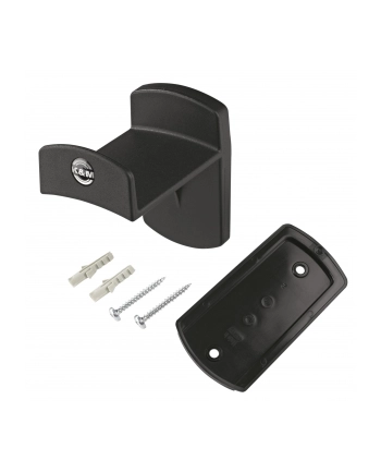 K&M 16312 Headphone Wall Mount black nr 2
