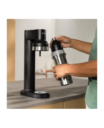 Brita sodaTRIO Stainless Steel Bootle black big nr 2