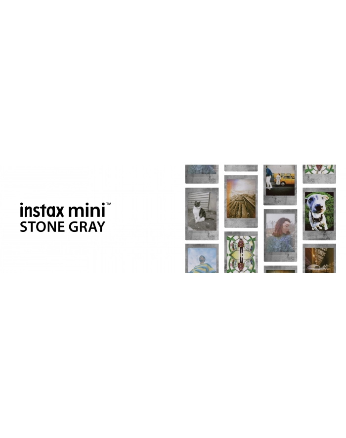 Fujifilm instax mini Film stone grey główny