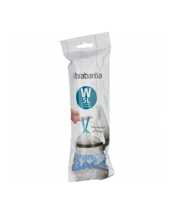 Brabantia PerfectFit worki na smieci Typ W, 5 L, 20 szt.