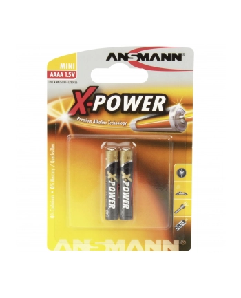 10x2 Ansmann Alkaline AAAA X-Power                1510-0005 nr 1