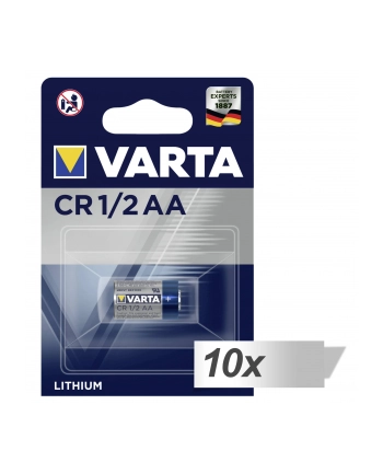 1x10 Varta Lithium CR 1/2 AA 700mAh 3V nr 1
