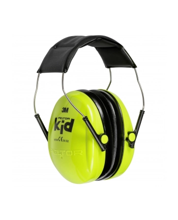 3M Peltor Kid nauszniki przeciwh. KIDV 27dB neon zielony nr 1