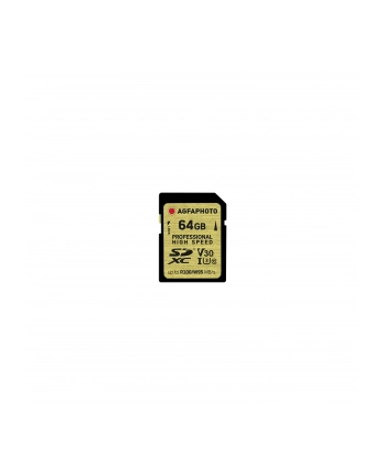 AgfaPhoto SDXC UHS I        64GB Professional High Speed U3 V30 nr 2