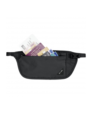Pacsafe Coversafe V100 Kolor: CZARNY torebka biodrowa
