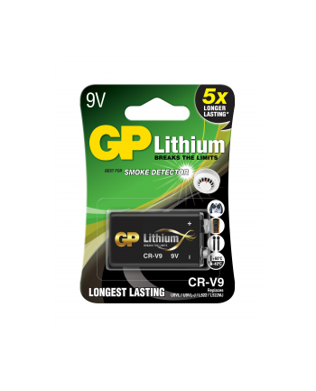 gp batteries 1 GP bateria litowa 9V idealna do czujnika dymu etc. nr 1