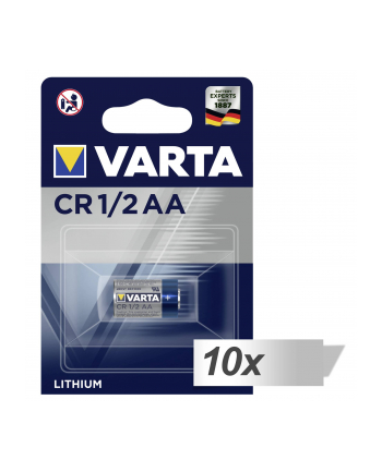 1x10 Varta Lithium CR 1/2 AA 700mAh 3V