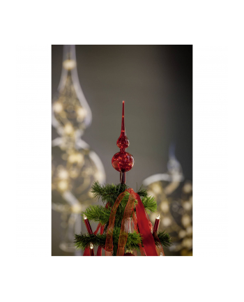 Krinner Lumix Tree Topper czerwony