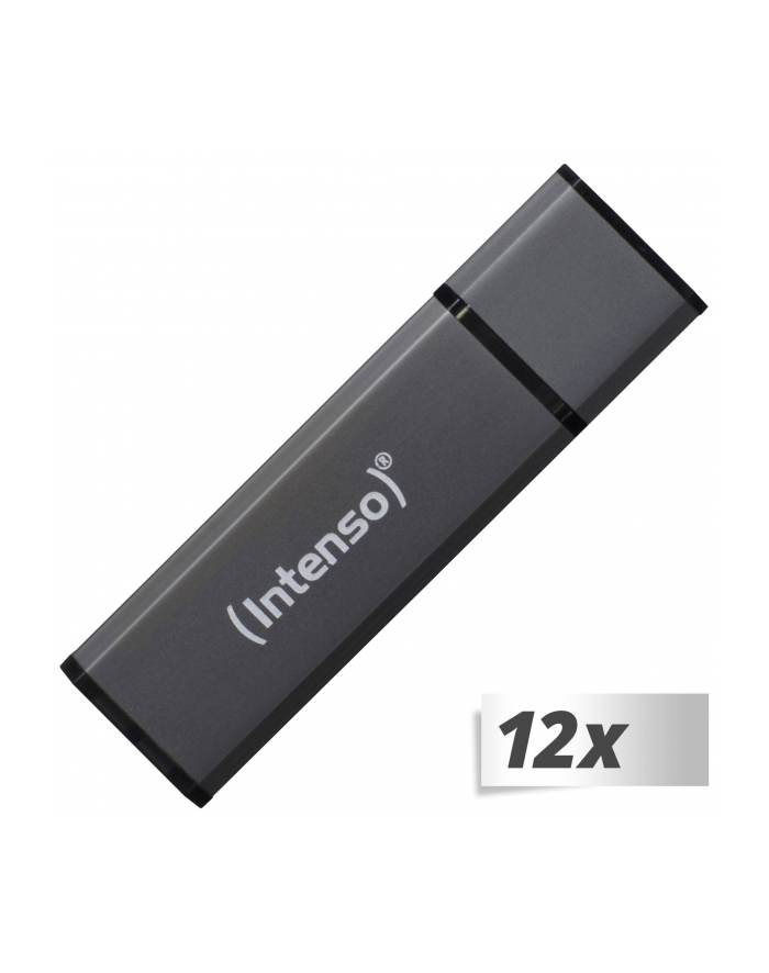 12x1 Intenso Alu Line        4GB USB Stick 2.0 grafitowy główny