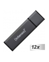 12x1 Intenso Alu Line       16GB USB Stick 2.0 grafitowy - nr 1