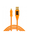 Tether Tools TetherPro USB 2.0 A to Mini-B 8 pin 15 ORG - nr 1