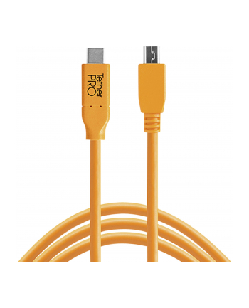 Tether Tools USB-C zu 2.0 Micro- B 5-Pin 4,60m pomaranczowy