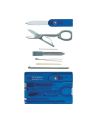 Victorinox SWISSCARD niebieski przezroczysty - nr 4