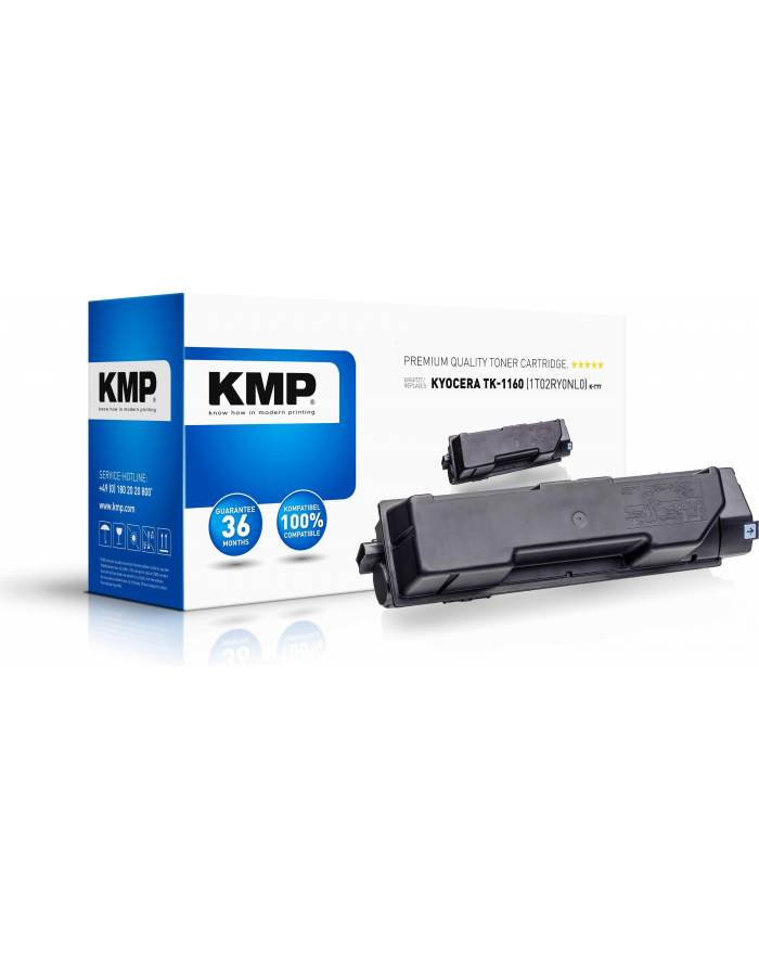 KMP K-T77 toner czarny kompatybilny z Kyocera TK-1160 główny