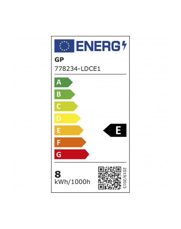 gp batteries GP Lighting Filament Classic E27 7.2W (60W) sciem. 806lm GP078234 główny