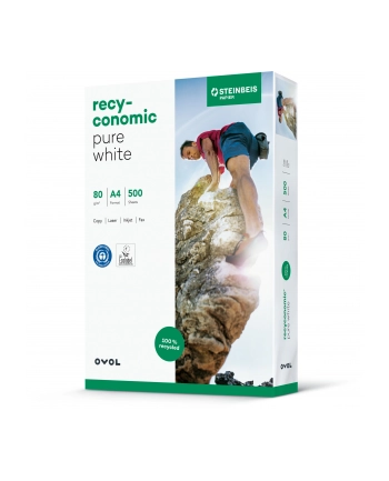 inapa Recyconomic Pure bialy ISO 90 A 4 500 kartek 80 g