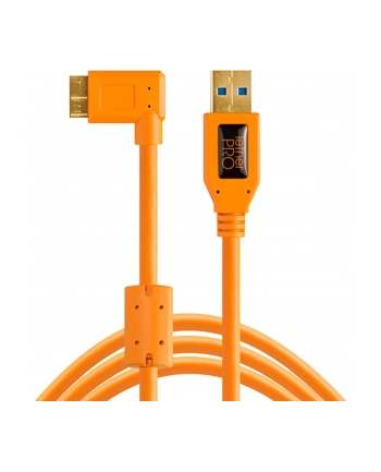 Tether Tools TPro USB 3.0 Micro-B Right Angle 4.6m/15 ORGG