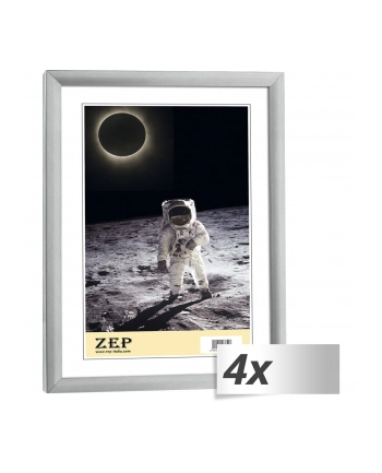 4x1 ZEP New Easy srebrny 30x40 tworzywo sztuczne ramka KL5 nr 1
