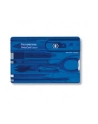 Victorinox SWISSCARD niebieski przezroczysty - nr 6