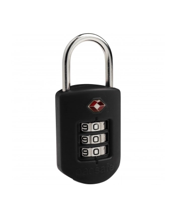 Pacsafe Prosafe 1000 TSA klódka z cyfr. zamkiem szyfrowym czarna nr 1