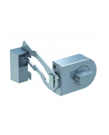Olympia RS 50 R Door Lock with Locking Bar   silvergrey nr 1