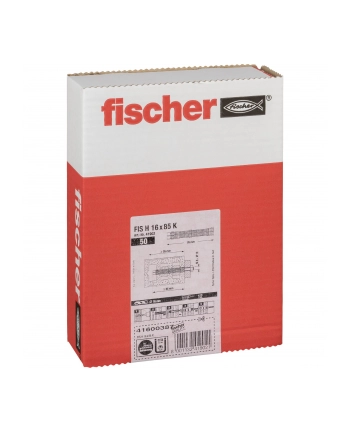 Fischer tuleja siatkowa FIS H 16x85 K  50 szt. nr 1