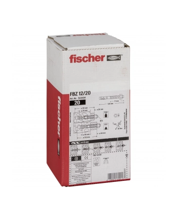 Fischer Bolt Anchor FBZ 12/20 20 pcs. nr 1
