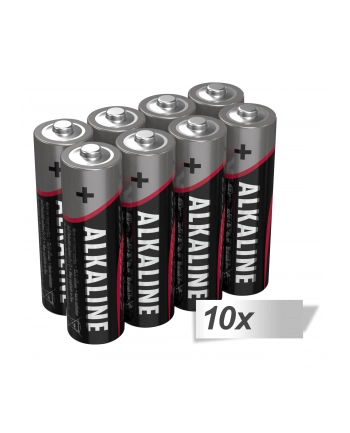 10x8 Ansmann Alkaline Mignon AA LR 6-red-line nr 1