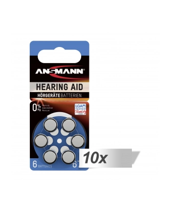 10x6 Ansmann Zinc-Air 675 (PR44) nr 2