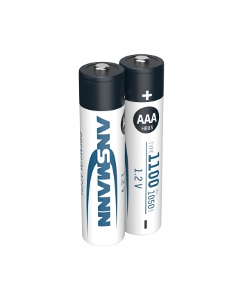 12x2 Ansmann NiMH akumulat. 1100 Micro AAA 1050 mAh