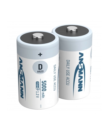 6x2 Ansmann maxE NiMH akumulator Mono D 5000 mAh          5030922