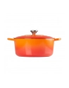 Le Creuset Signature brytfanna okragly 24 cm czerwona - nr 5