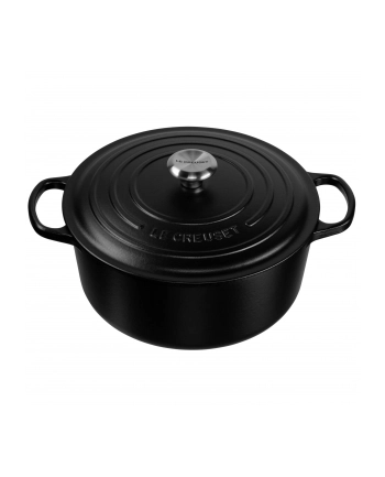 Le Creuset Signature brytfanna okragla 28 cm czarna nr 2