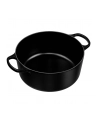 Le Creuset Signature brytfanna okragla 28 cm czarna - nr 2