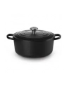 Le Creuset Signature brytfanna okragla 28 cm czarna - nr 8