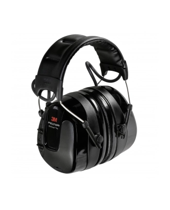 3M Peltor WorkTunes Pro nauszn. z palakiem i radiem FM czarny nr 2