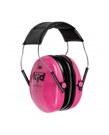 3M Peltor Kid nauszniki przeciwhalasowe KIDR pink nr 1