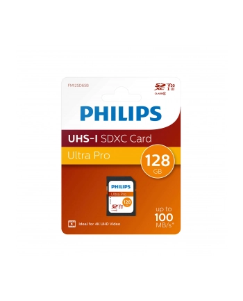 Philips SDXC Card          128GB Class 10 UHS-I U3 V30 A1 nr 2