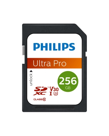 Philips SDXC Card          256GB Class 10 UHS-I U3 V30 A1 nr 2