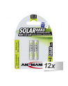 12x2 Ansmann maxE NiMH akumulat. Micro AAA 550 mAh SOLAR - nr 1