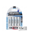 12x4 Ansmann NiMH akumulat. 2850 Mignon AA 2650 mAh - nr 1