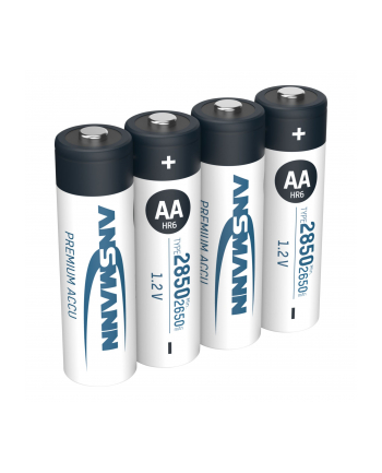 12x4 Ansmann NiMH akumulat. 2850 Mignon AA 2650 mAh