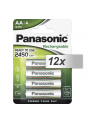 12x4 Panasonic akum. NiMH Mignon AA 2450 mAh Rechargeable Evolta - nr 1