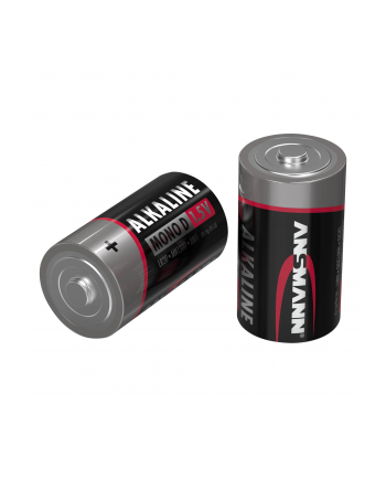 10x2 Ansmann Alkaline Mono D LR 20 red-Line