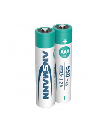 12x2 Ansmann maxE NiMH akumulat. Micro AAA 550 mAh D-ECT PHONE