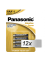 12x4 Panasonic Alkaline Power Micro AAA LR03 - nr 1