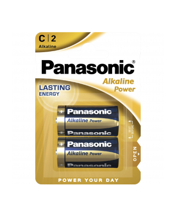 12x2 Panasonic Alkaline Power Baby C LR 14