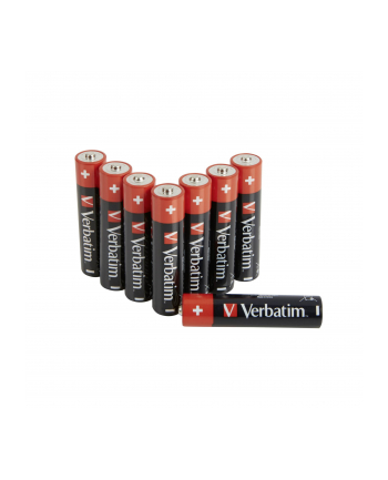 1x8 Verbatim Alkaline battery Micro AAA LR 03            49502