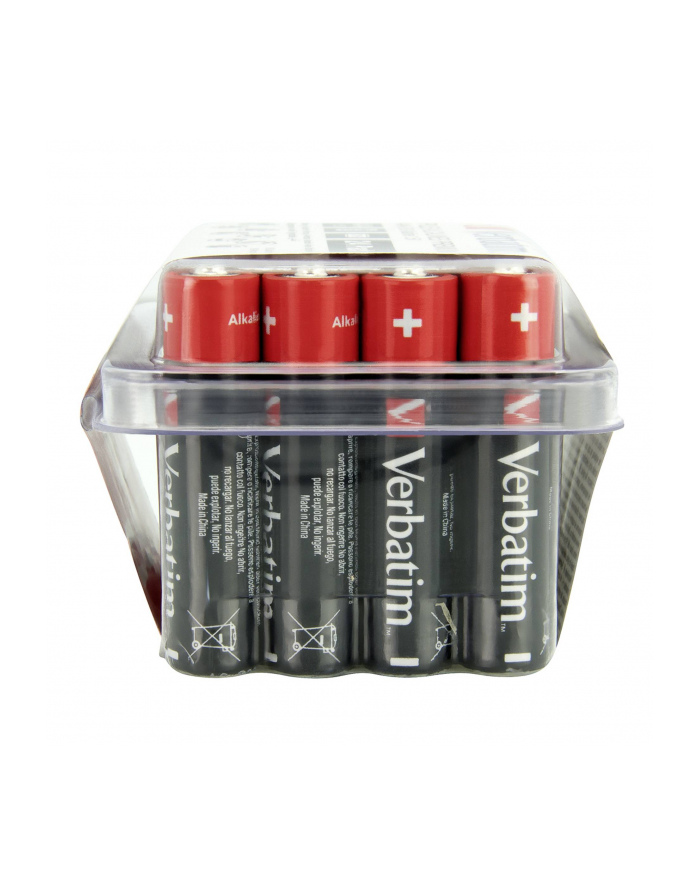 1x24 Verbatim Alkaline battery Micro AAA LR 03 PVC Box    49504 główny